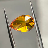 #CZ17 キュービックジルコニア 6.68ct オレンジ
