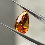 #CZ17 キュービックジルコニア 6.68ct オレンジ