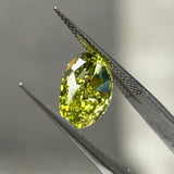 #CZ32 キュービックジルコニア 6.70ct 黄
