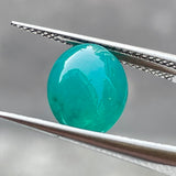 #GMS4 天然ジェムシリカ(クリソコラクォーツ) 2.18ct